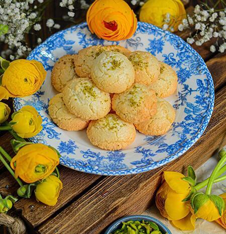 عکس شیرینی نارگیلی خانگی