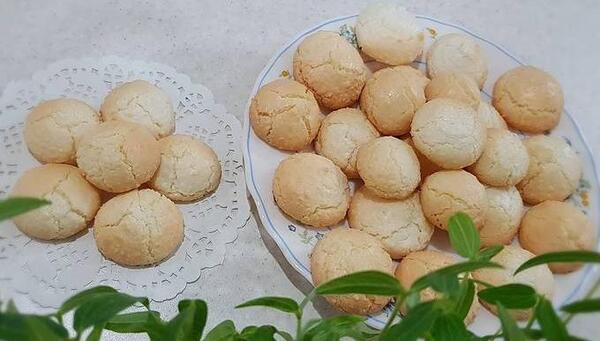 عکس شیرینی نارگیلی خانگی