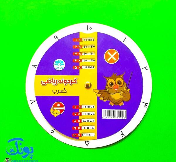 عکس جدول ضرب تقسیم