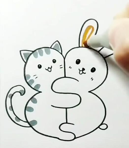 عکس نقاشی همستر آسان