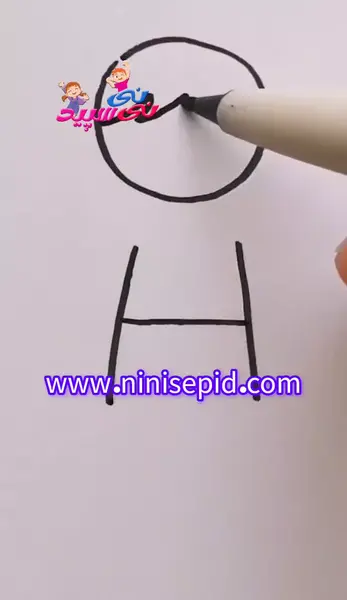 عکس نقاشی کودکانه تانک ساده