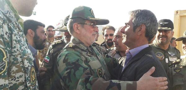 عکس پسر فرمانده ارتش کرمانشاه