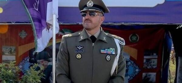 عکس امیر حسینی فرمانده دژبان ارتش