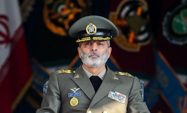 عکس امیر حسینی فرمانده دژبان ارتش