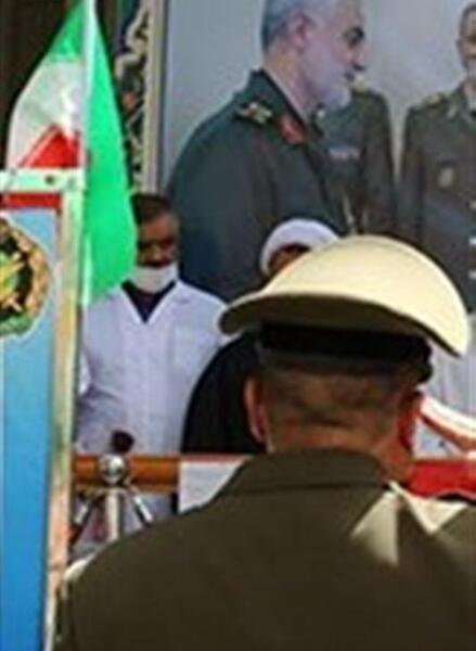 عکس امیر حسینی فرمانده دژبان ارتش