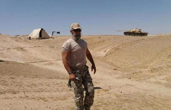 عکس فرمانده ارتش سوریه