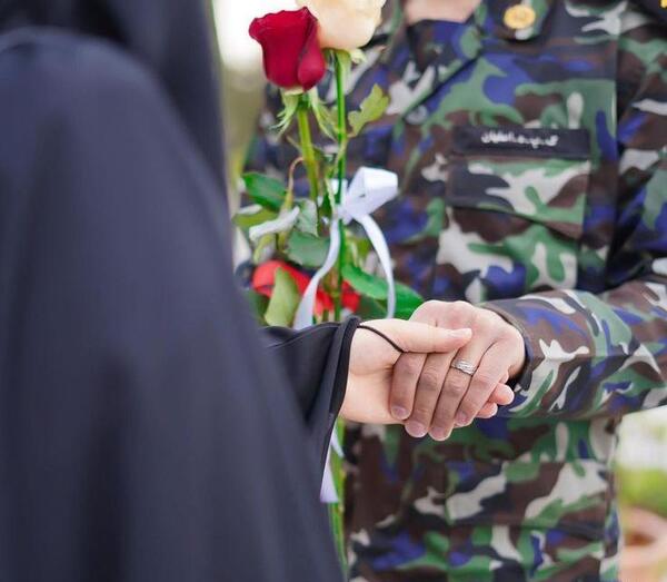 عکس عاشقانه ارتشی