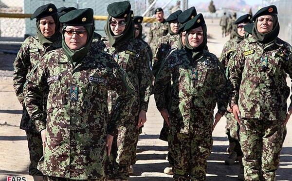 عکس زنان ارتش جمهوری اسلامی ایران