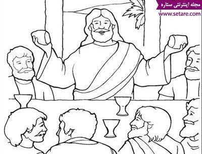 عکس نقاشی کودکانه درباره حضرت محمد