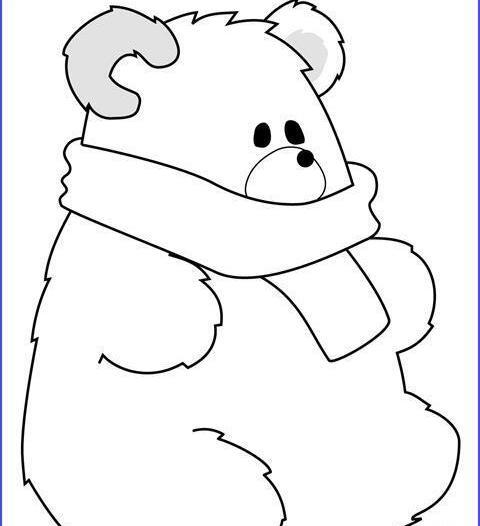 عکس نقاشی کودکانه خرس آسان