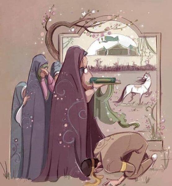 عکس نقاشی کودکانه دفاع مقدس آسان