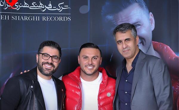 عکس آرمین زارعی با همسرش