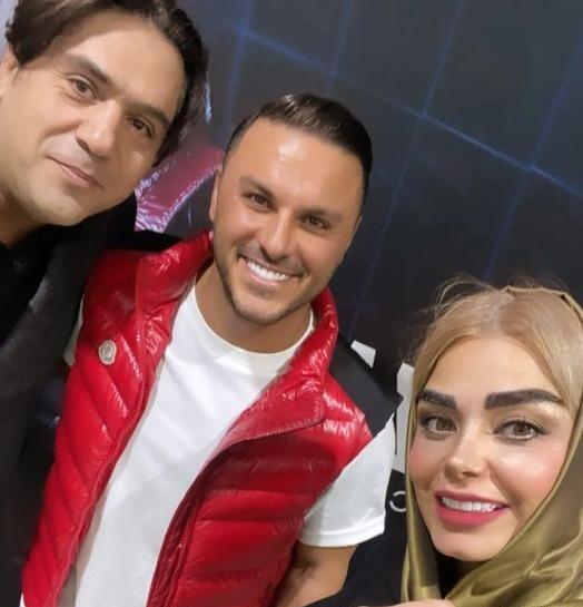 عکس آرمین زارعی با همسرش