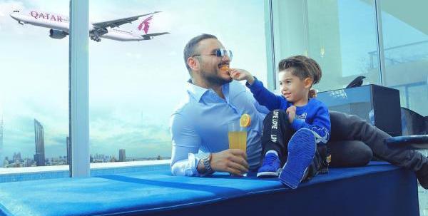 عکس ارمین تو اف ام با همسرش