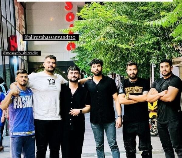 عکس رامین تجنگی و همسرش