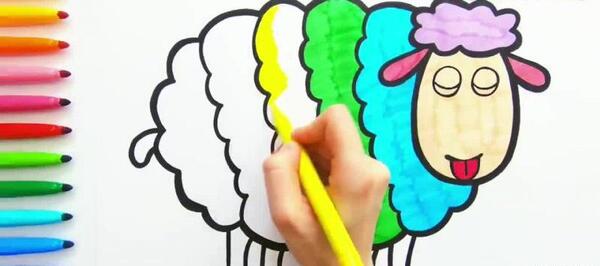 عکس نقاشی کودکانه راحت آسان