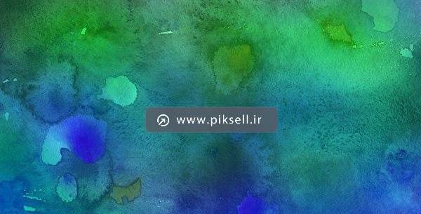 عکس تصویر زمینه سبز آبی ساده