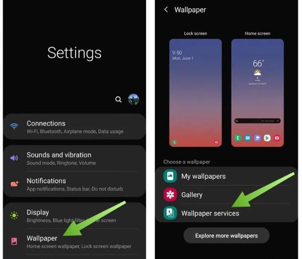 عکس تصویر زمینه چرخشی چیست