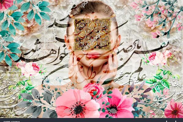 عکس تصویر زمینه سه بعدی دخترانه