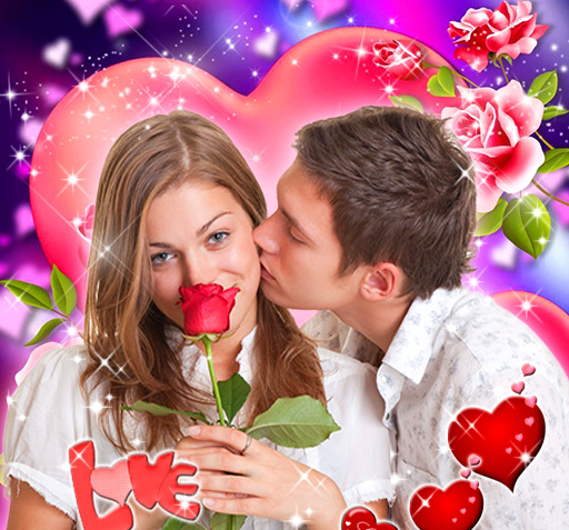 عکس تصویر زمینه سه بعدی عاشقانه متحرک