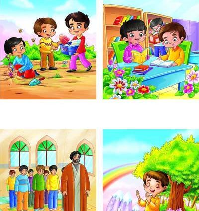 عکس کودکان مذهبی