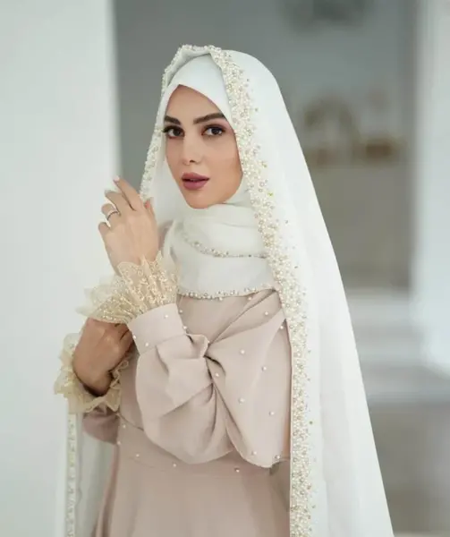 عکس چادر عقد مذهبی