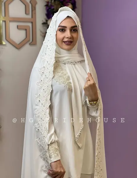 عکس چادر عقد مذهبی