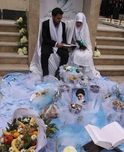 عکس های عقد مذهبی