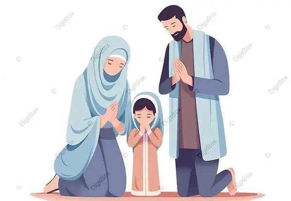 عکس خانواده شاد مذهبی