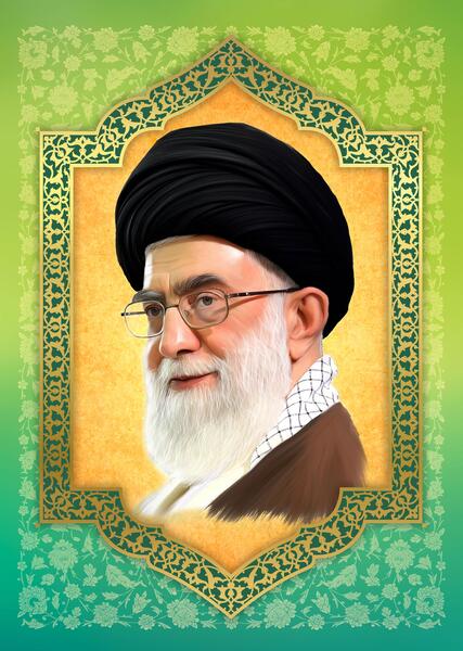 عکس مذهبی خامنه ای