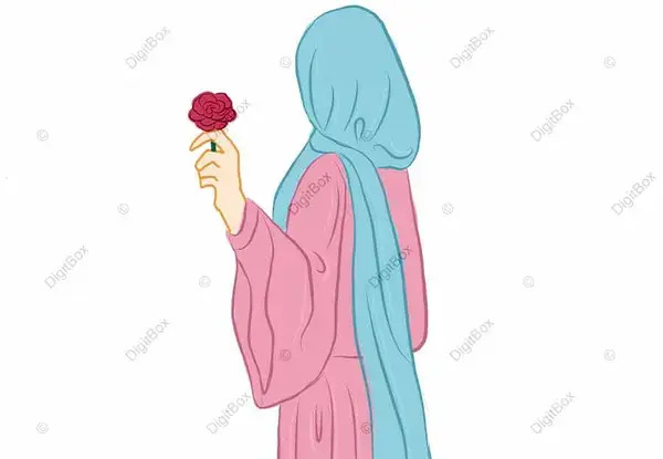 عکس مذهبی دخترانه کارتونی