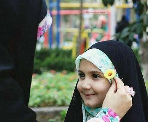 عکس دختر مذهبی با چادر