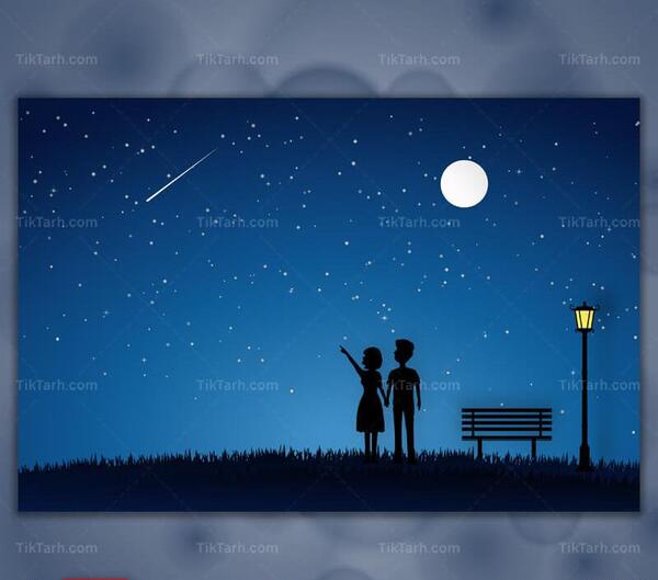 عکس تصویر زمینه عاشقانه دخترانه