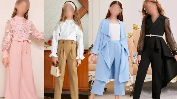 عکس لباس اسپرت دخترانه برای عید