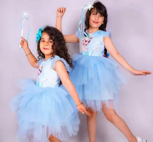عکس لباس آنا السا بچه گانه