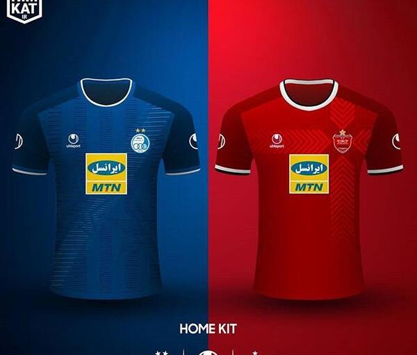 عکس لباس آبی پرسپولیس