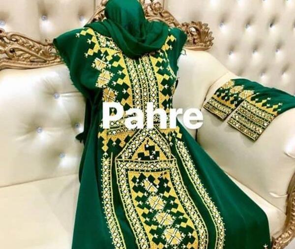 عکس لباس بلوچی جدید تپه ای