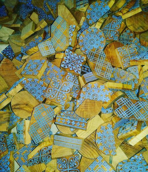 عکس لباس بلوچی جدید تپه ای