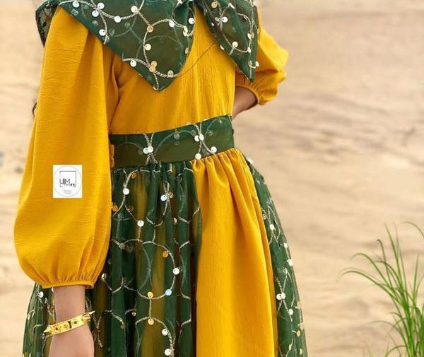 عکس لباس بندری بچه گانه