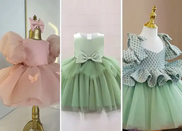 عکس لباس پرنسسی بچه گانه
