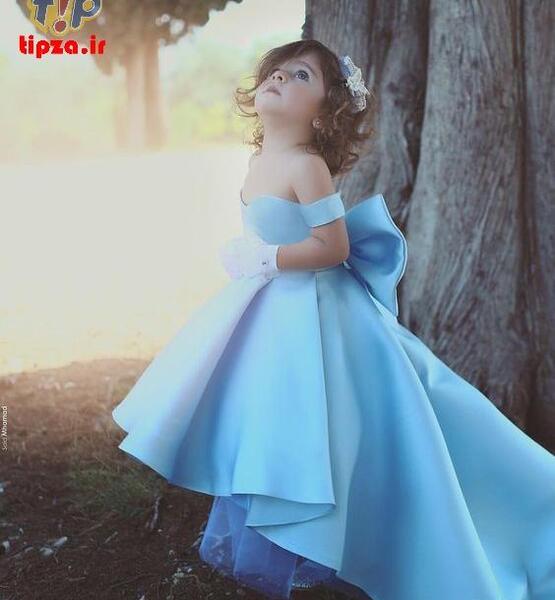 عکس لباس پرنسسی بچه گانه
