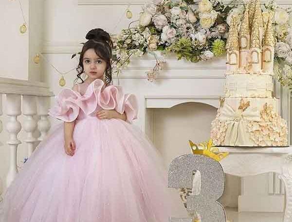 عکس لباس پرنسسی بچه گانه