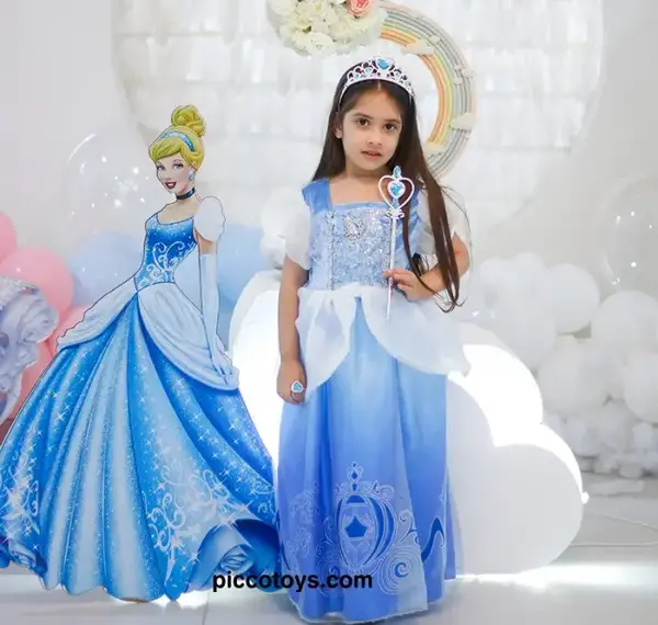 عکس لباس پرنسسی کارتونی