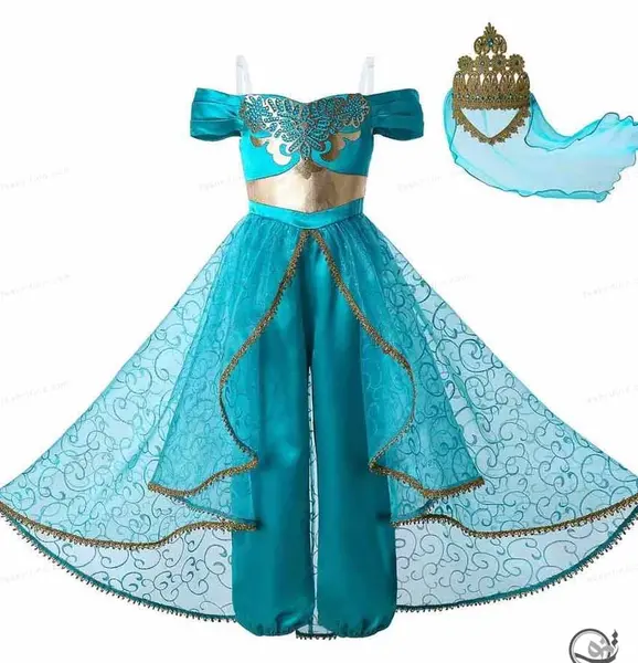 عکس لباس پرنسسی کارتونی