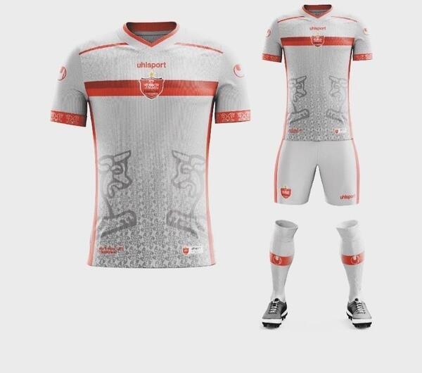 عکس لباس پرسپولیس سفید