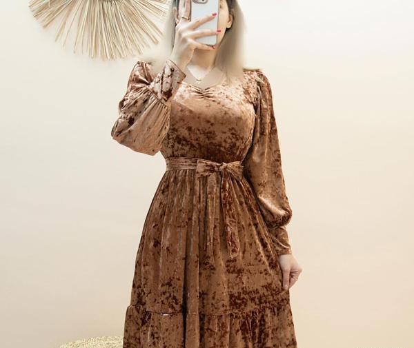 عکس لباس پاییزی بلند
