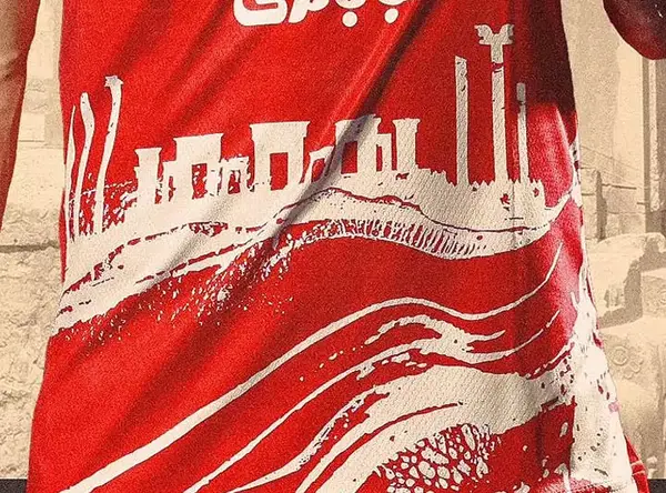 عکس پشت لباس جدید پرسپولیس