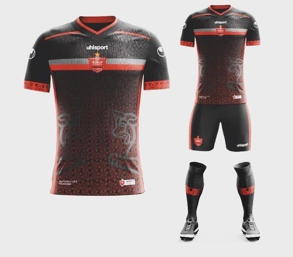 دانلود عکس لباس جدید پرسپولیس