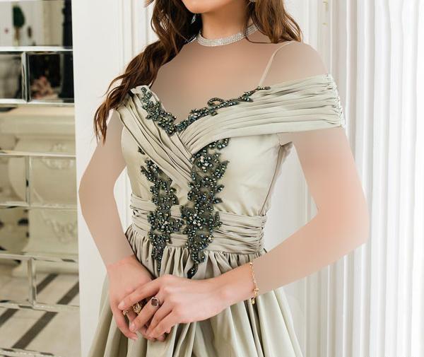 عکس لباس دکلته مجلسی