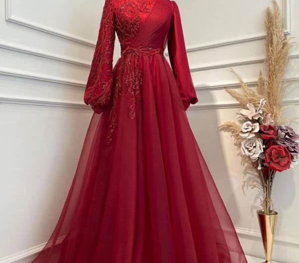 عکس لباس دکلته بلند